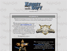 Tablet Screenshot of knightsoft.ca